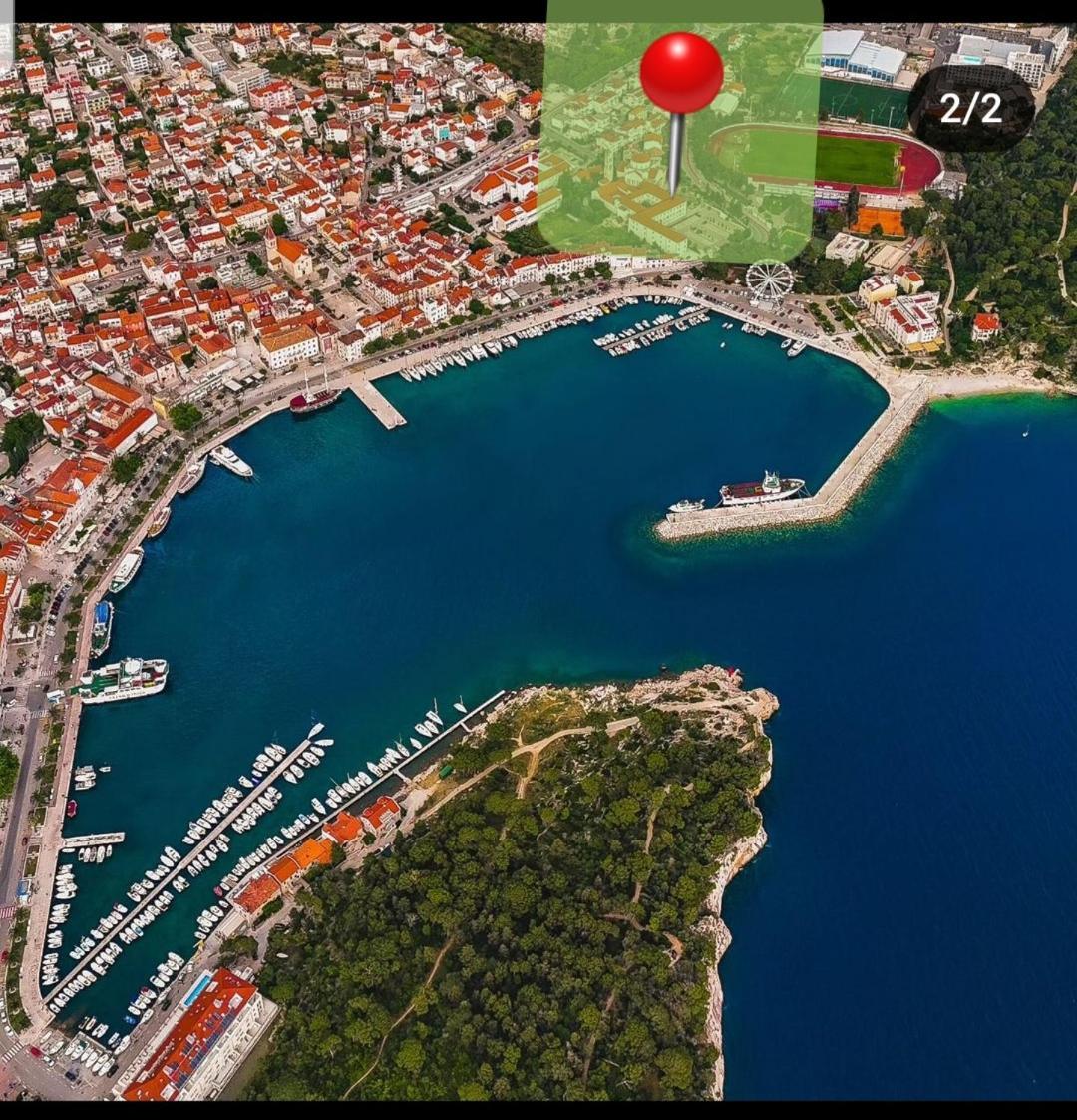 Apartment Afrika Makarska Esterno foto